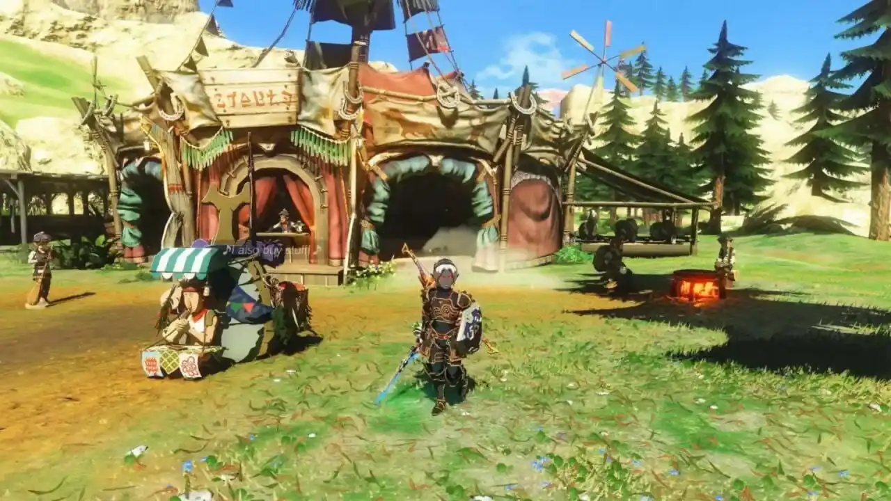 کاراکتر بازی The Legend of Zelda: Breath of the Wild برای نینتندو سوییچ ۲