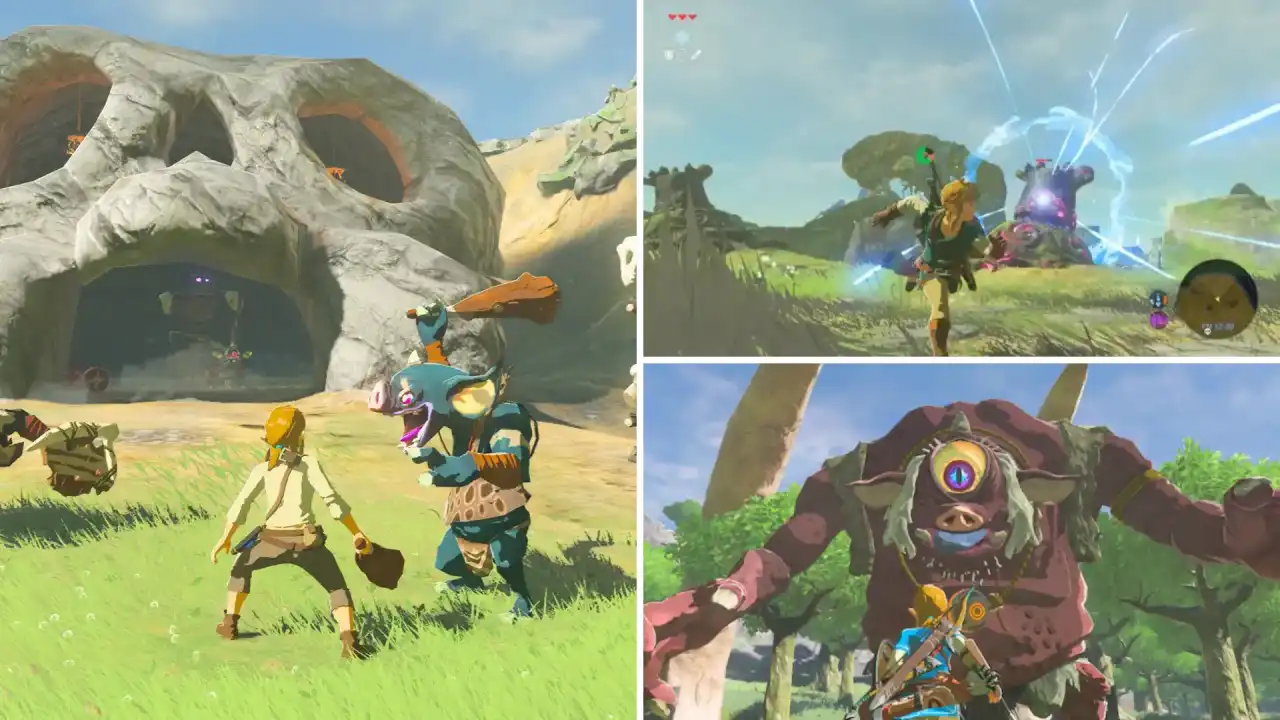 دشمنان در بازی The Legend of Zelda: Breath of the Wild برای نینتندو سوییچ ۲