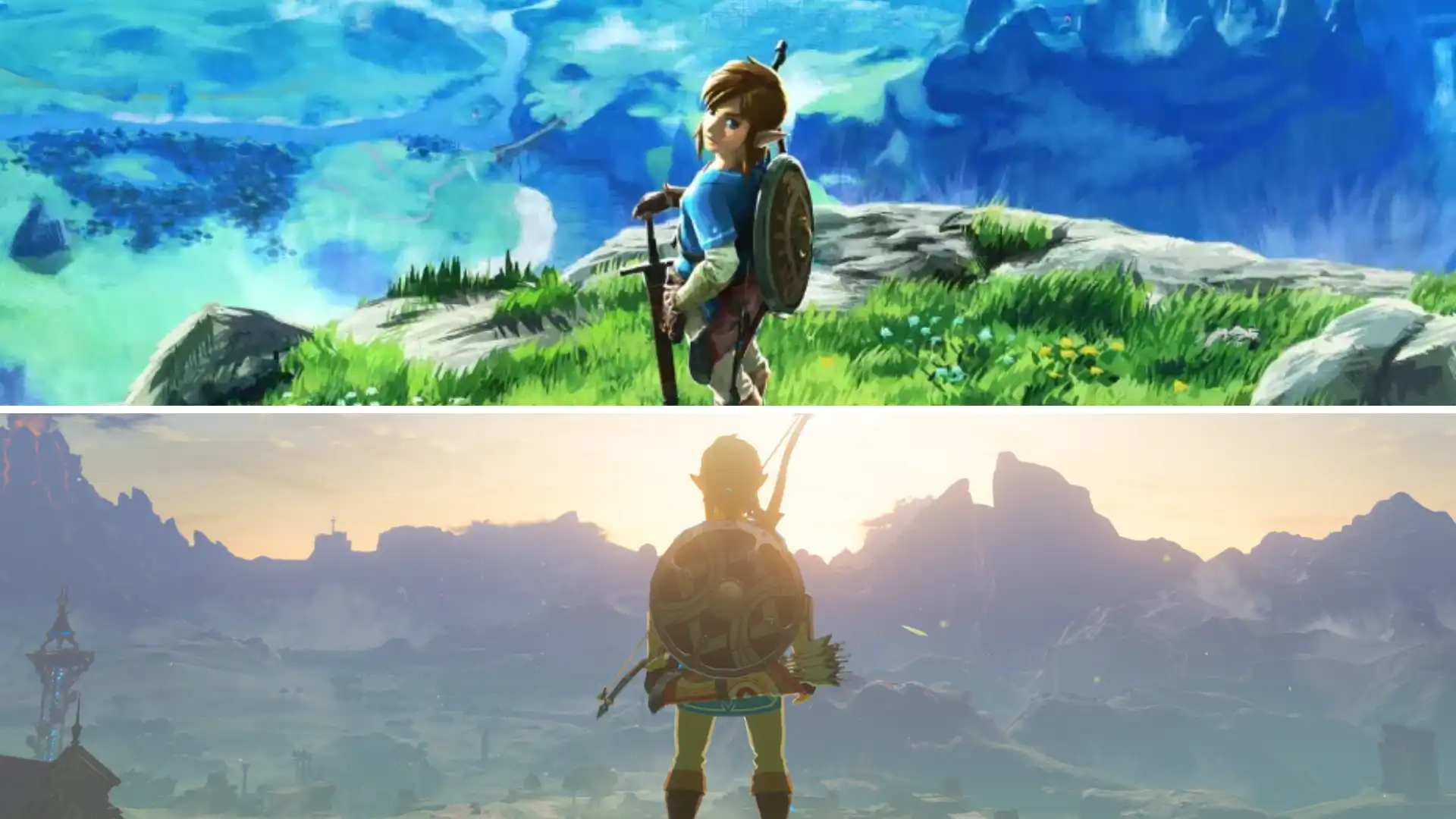 گرافیک بازی The Legend of Zelda: Breath of the Wild برای نینتندو سوییچ ۲