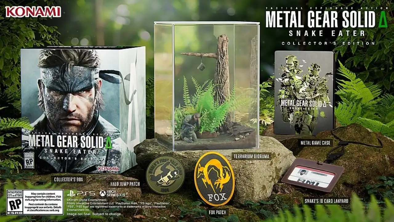 کالکتور Metal Gear Solid Delta Snake Eater full pack برای PS5