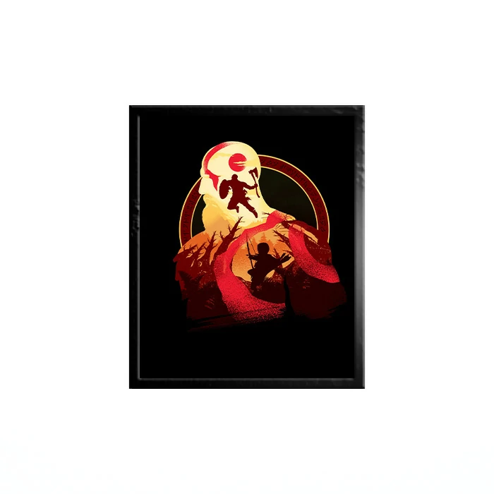 خرید قاب عکس گیمینگ طرح God of War