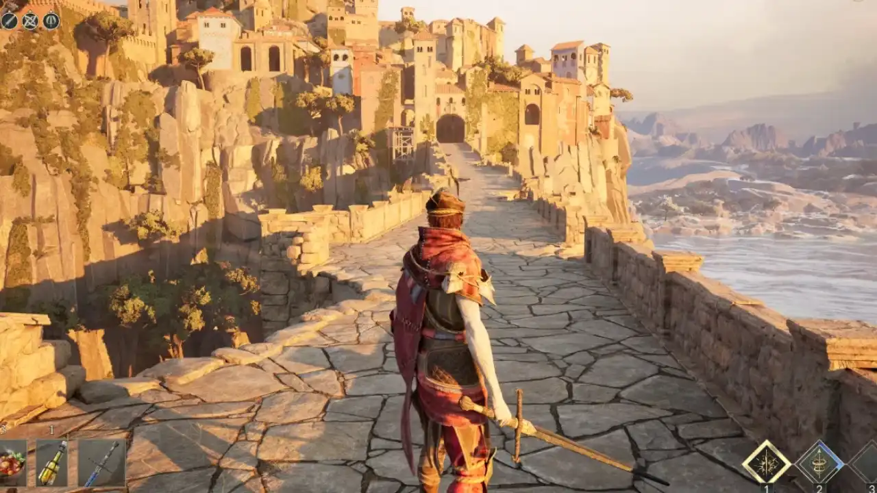 محیط بازی Enotria The Last Song