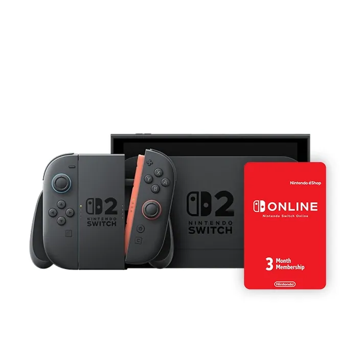 نینتندو سوییچ 2 مشکی + اشتراک نینتندو سوییچ 3 ماهه رایگان با 2 سال گارانتی کمپانی سازنده