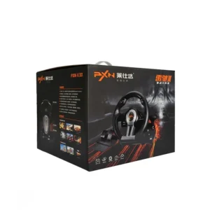 فرمان بازی PXN V3 PRO همراه با دسته دنده برای PS4 و PC