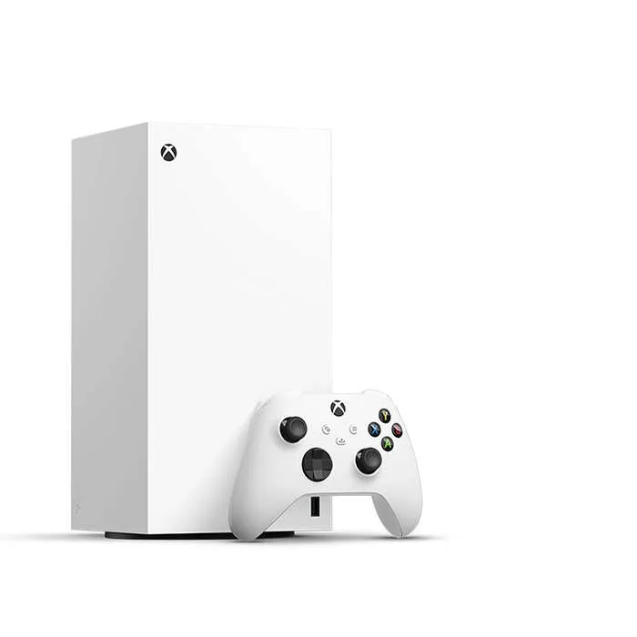 کنسول بازی Xbox Series X سفید، 1 ترابایت (دیجیتال ادیشن) با 2 سال گارانتی