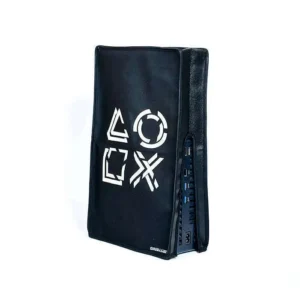 کاور ضدگردوغبار PS5 طرح PlayStation سفید مشکی