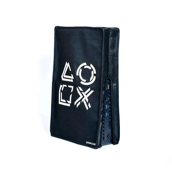 کاور کنسول PS5 طرح PlayStation سفید مشکی
