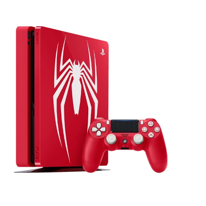 کنسول پلی استیشن 4 اسلیم باندل Spiderman marvels ظرفیت 1TB با 2 سال گارانتی