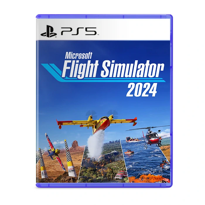 دیسک بازی Microsoft Flight Simulator 2024 برای PS5