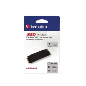 حافظه SSD Verbatim Vi7000G دارای هیت سینک 1 ترابایت