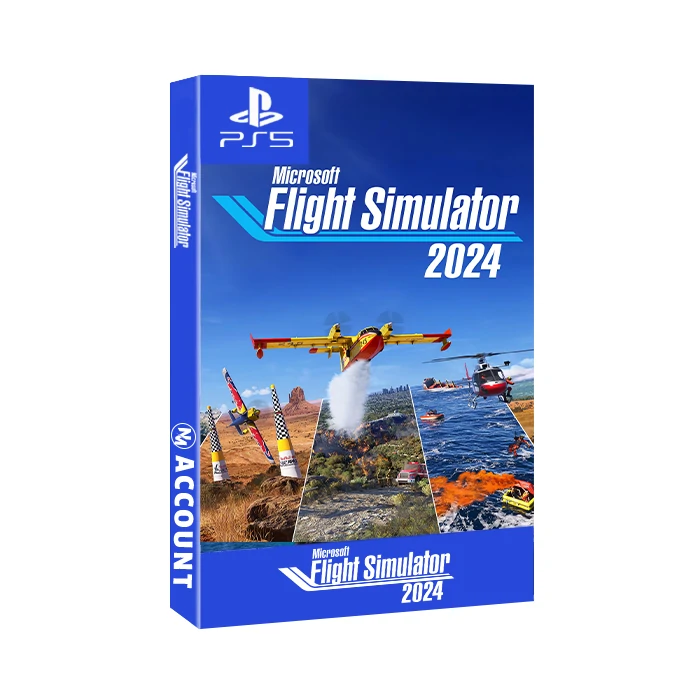 اکانت قانونی بازی Microsoft Flight Simulator 2024 برای PS5
