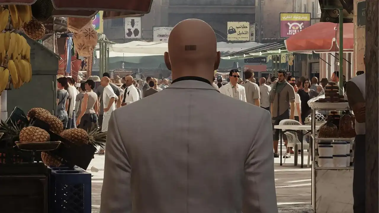 محیط بازی Hitman: World of Assassination Signature Edition