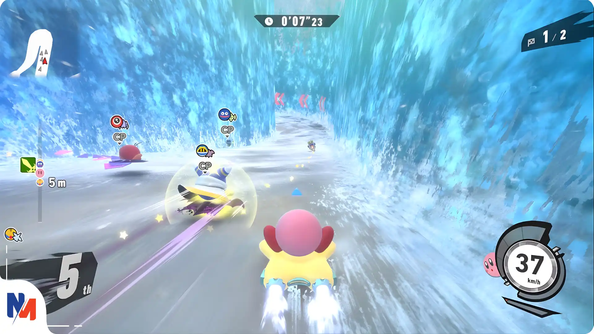 گیم پلی بازی Kirby Air Riders برای Nintendo Switch 2
