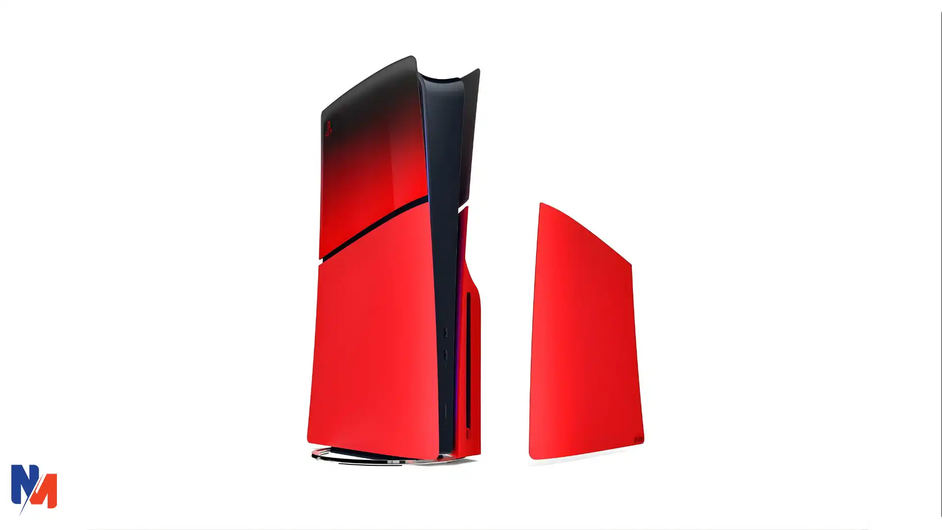 قیمت فیس پلیت PS5 اسلیم طرح Hyperpop Techno Red