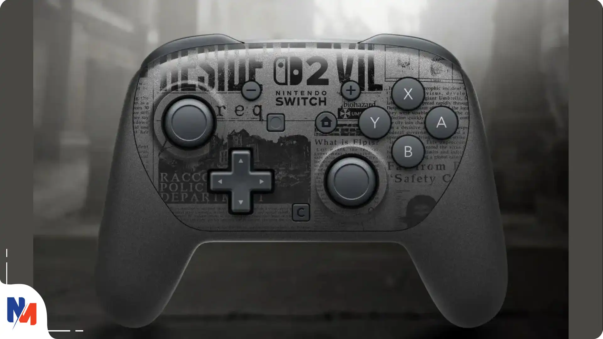 خرید پرو کنترلر طرح بازی Resident Evil Requiem برای Nintendo Swich 2