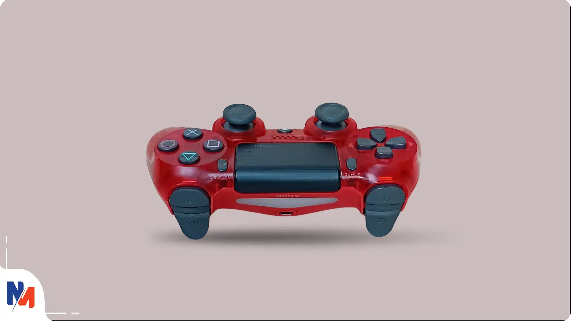 قیمت دسته PS4 کریستالی قرمز (های کپی)