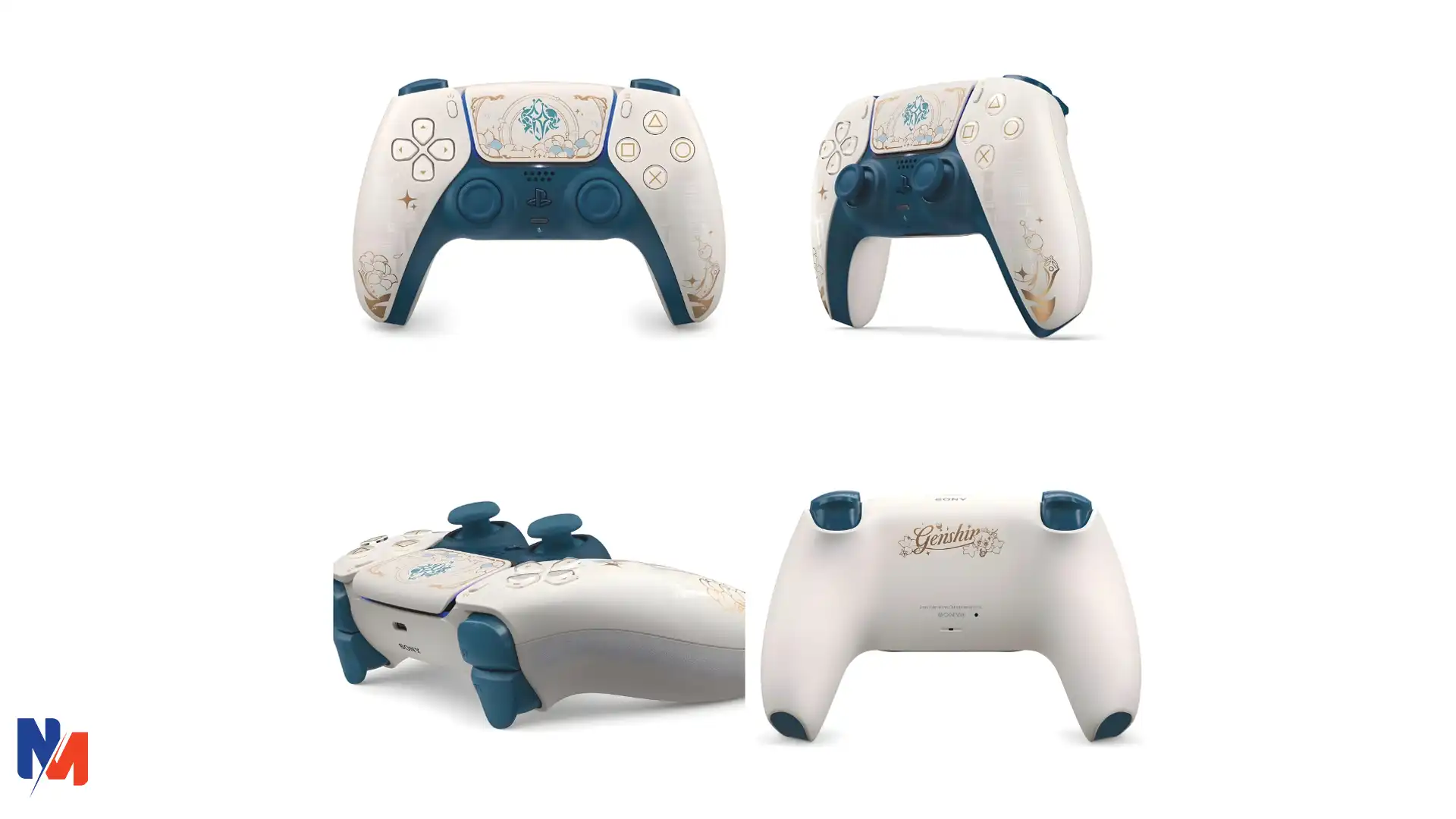 دسته PS5 طرح Genshing Impact