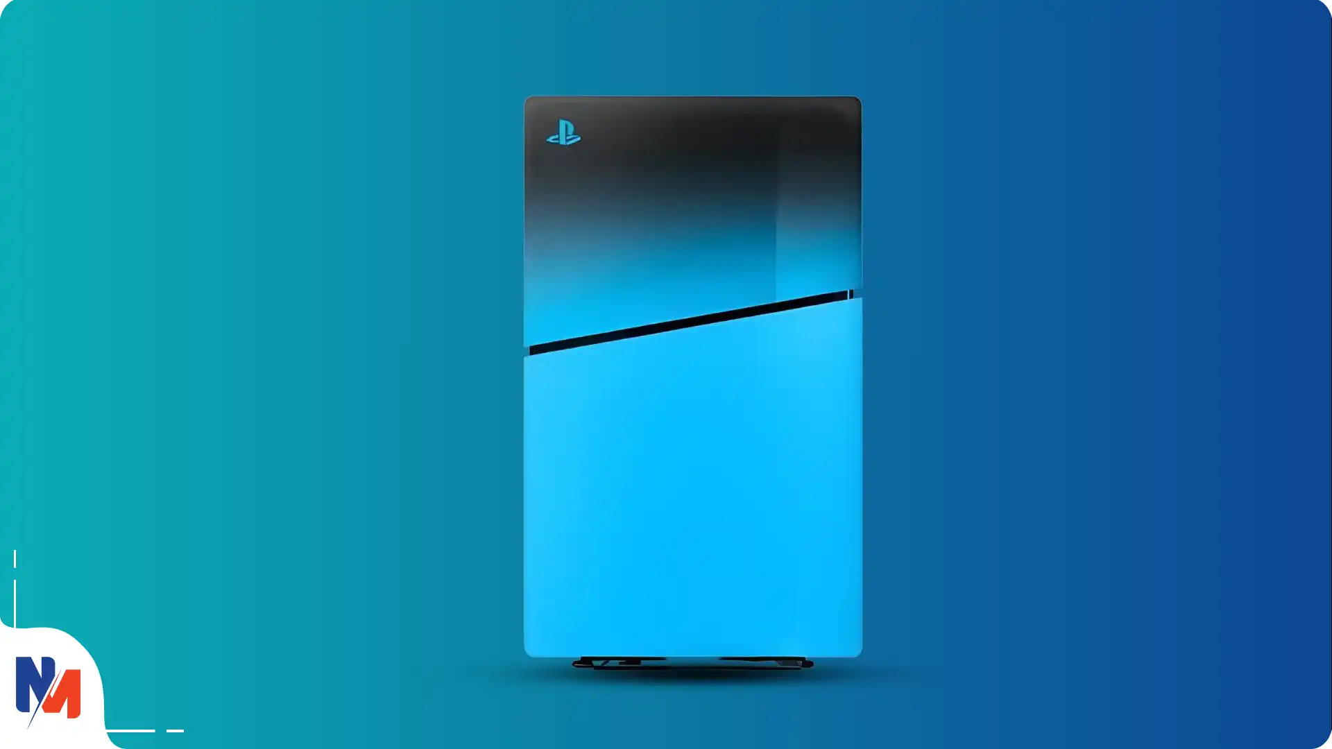 فیس پلیت PS5 اسلیم طرح Hyperpop Rhythm Blue