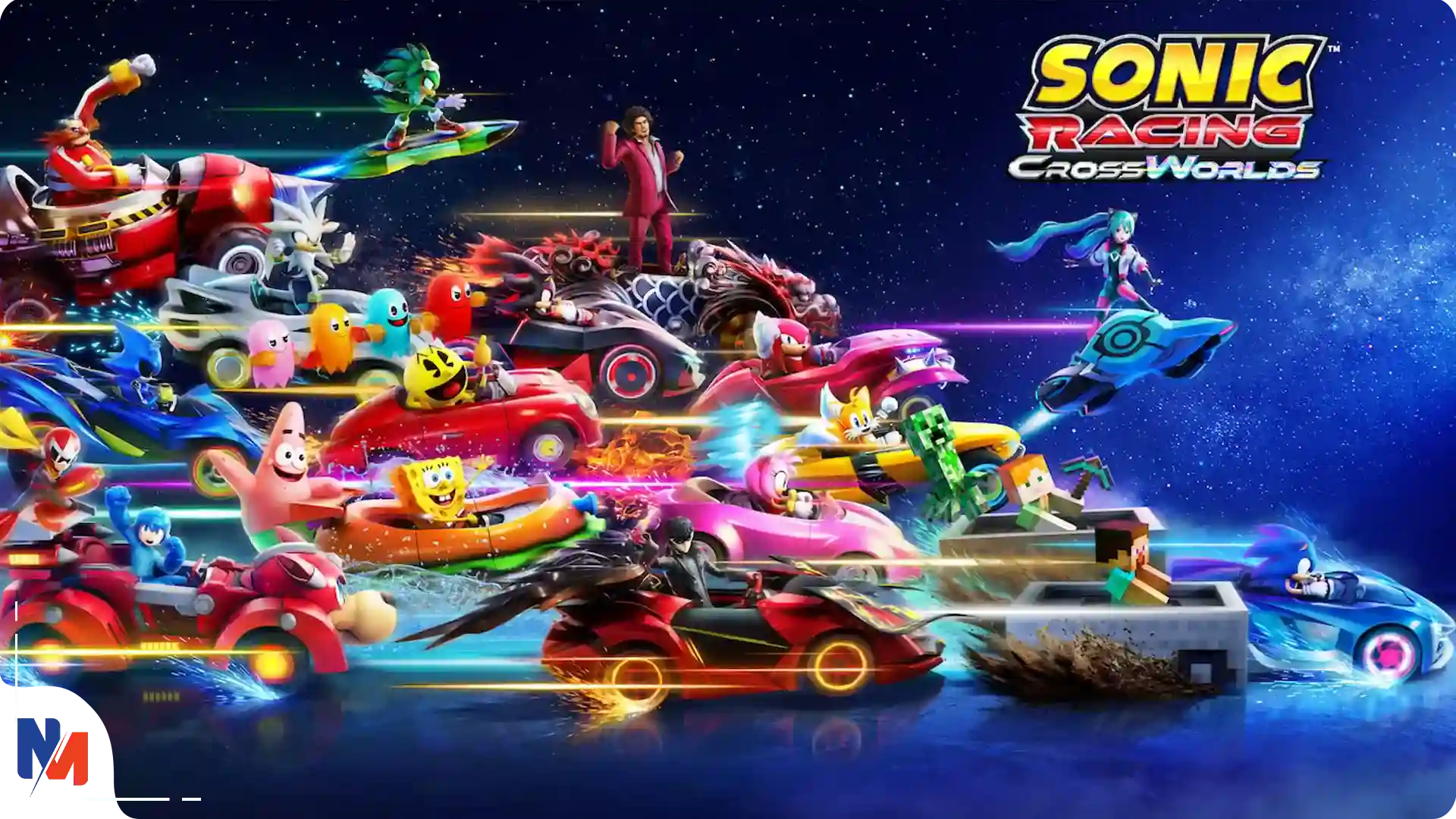 گیم پلی اکانت قانونی بازی Sonic Racing: CrossWorlds برای PS5