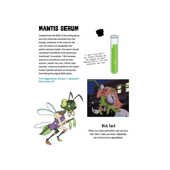 کتاب ریک اند مورتی Rick and Morty Book of Gadgets and Inventions