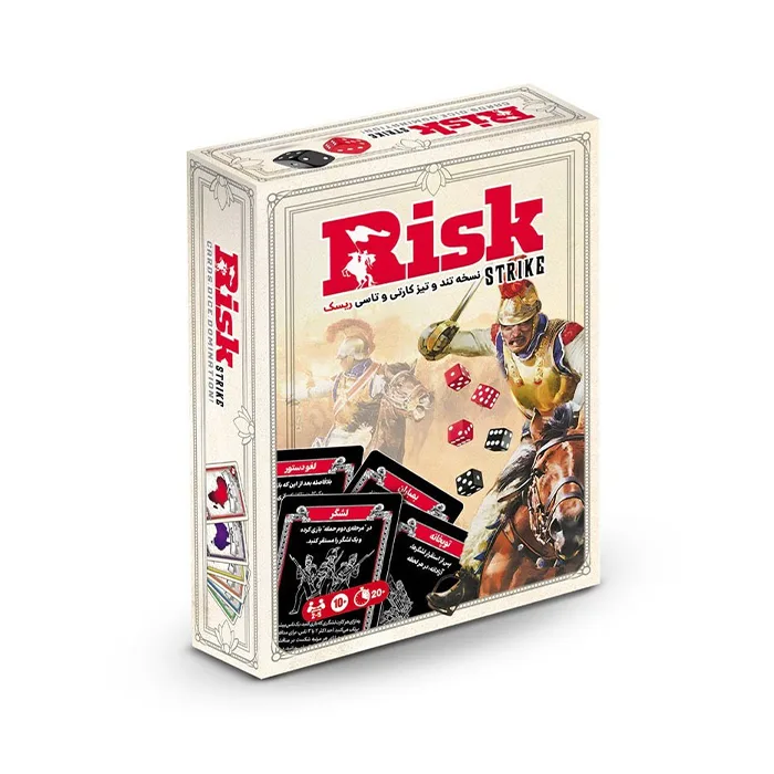 بازی ریسک کارتی Risk Strike (بردگیم)