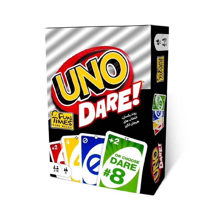 بازی اونو شهامت Uno Dare (بردگیم)