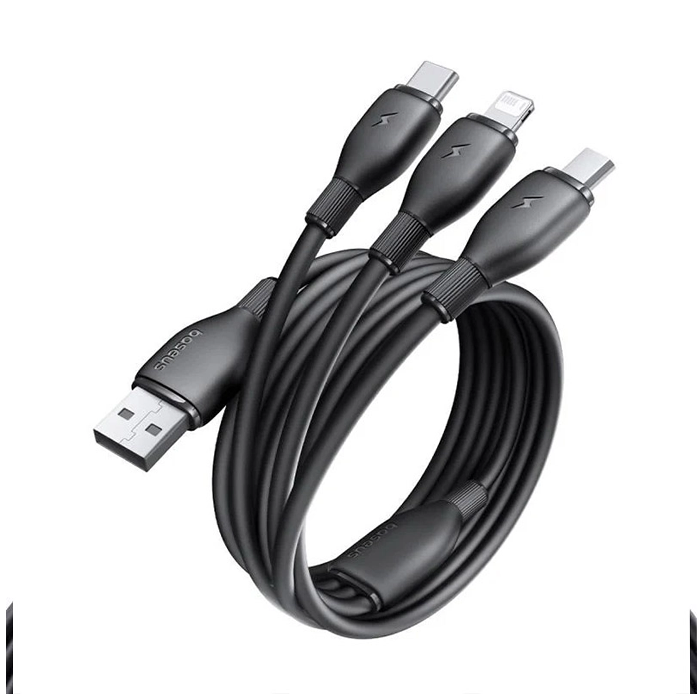 کابل فست شارژ باسئوس مدل P10376303121‑01 کابل فست شارژ باسئوس مدل P10376303121‑01