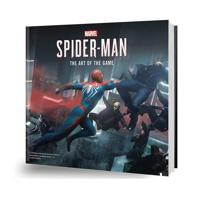 آرت بوک بازی اسپایدرمن Marvel’s SpiderMan: The Art of the Game