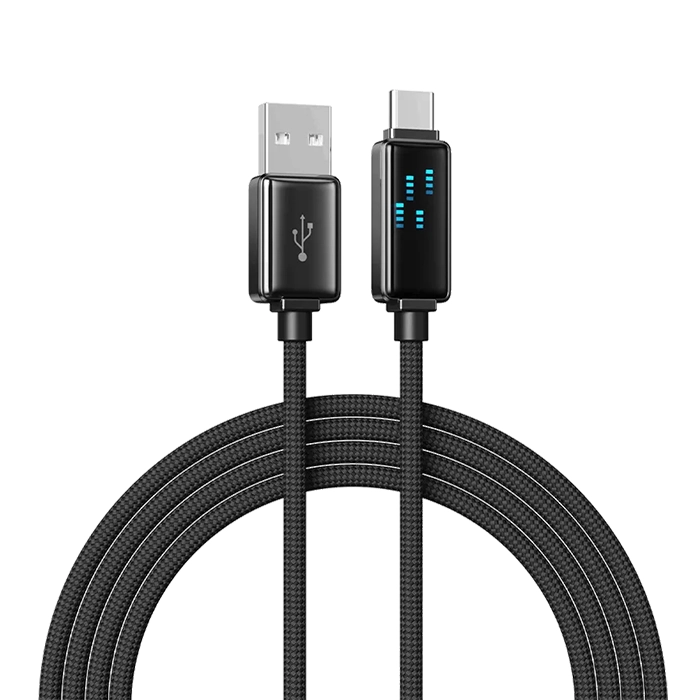 کابل شارژ USB-A به تایپ سی هیسکا مدل LX-19AC