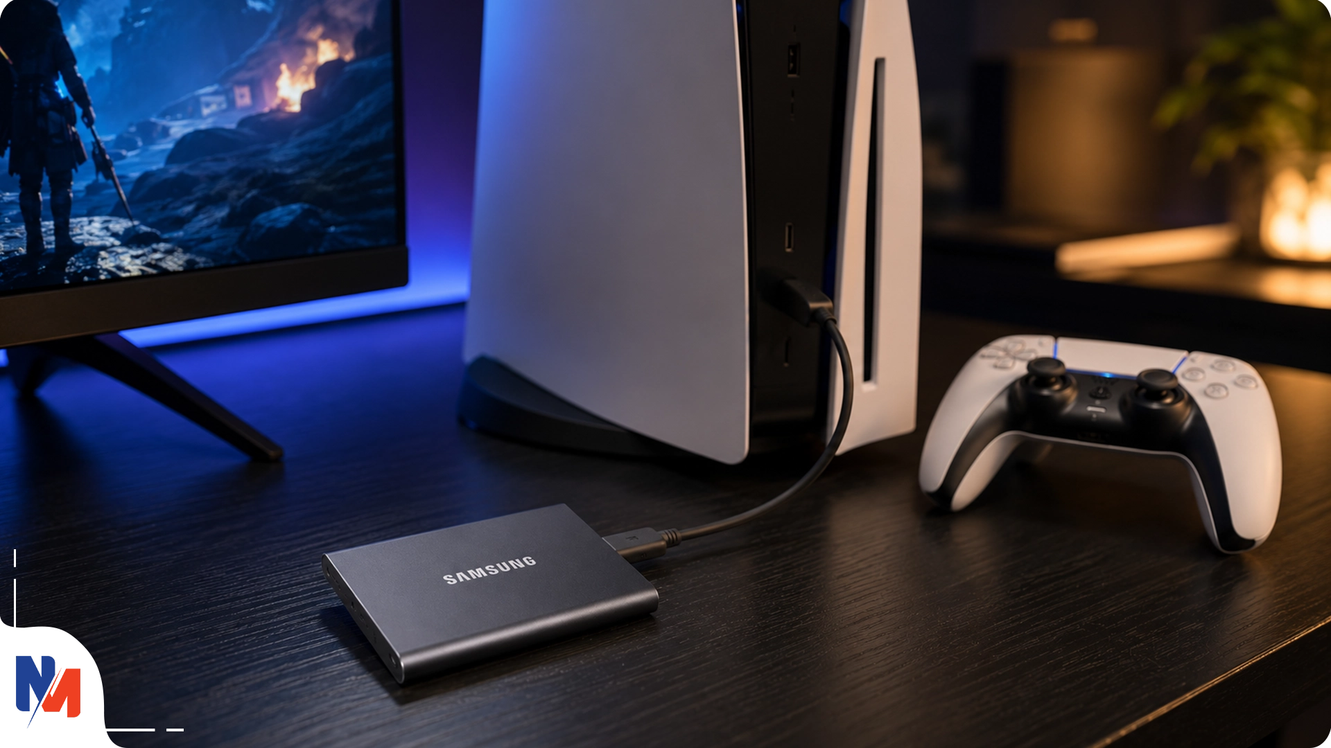حافظه SSD اکسترنال سامسونگ مدل T7 ظرفیت 2 ترابایت