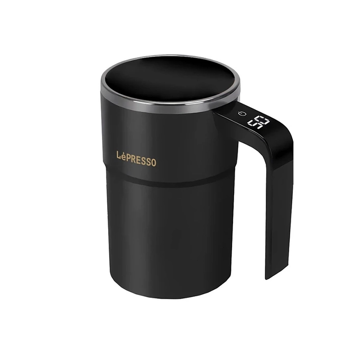 تراول ماگ همزن مغناطیسی لپرسو مدل Stirmagic 380ml Black تراول ماگ همزن مغناطیسی لپرسو مدل Stirmagic 380ml Black