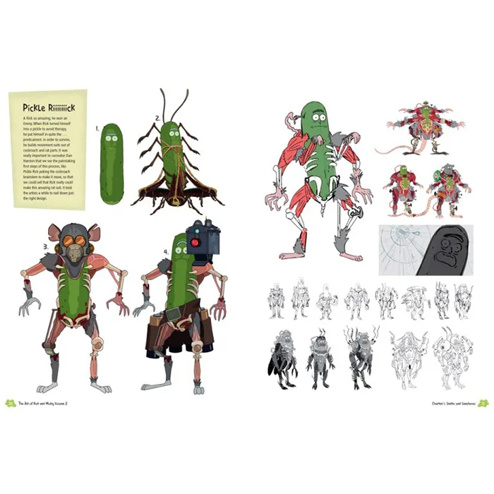 آرت بوک ریک اند مورتی 2 The Art Of Rick And Morty