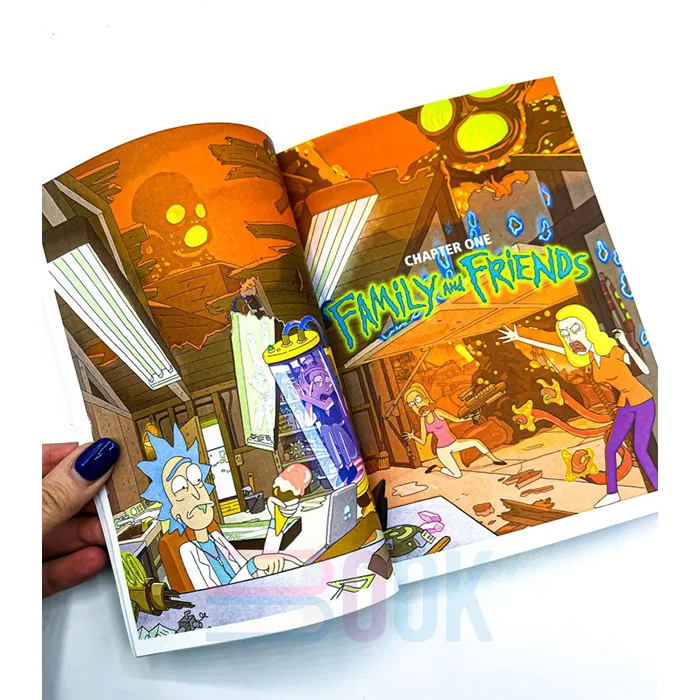 آرت بوک ریک اند مورتی The Art Of Rick And Morty