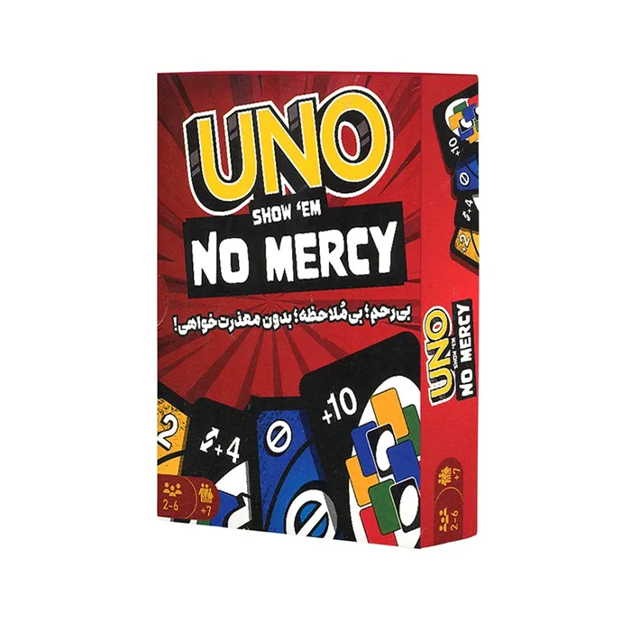 بازی اونو بی رحم Uno No Mercy (بردگیم) بازی اونو بی رحم Uno No Mercy (بردگیم)