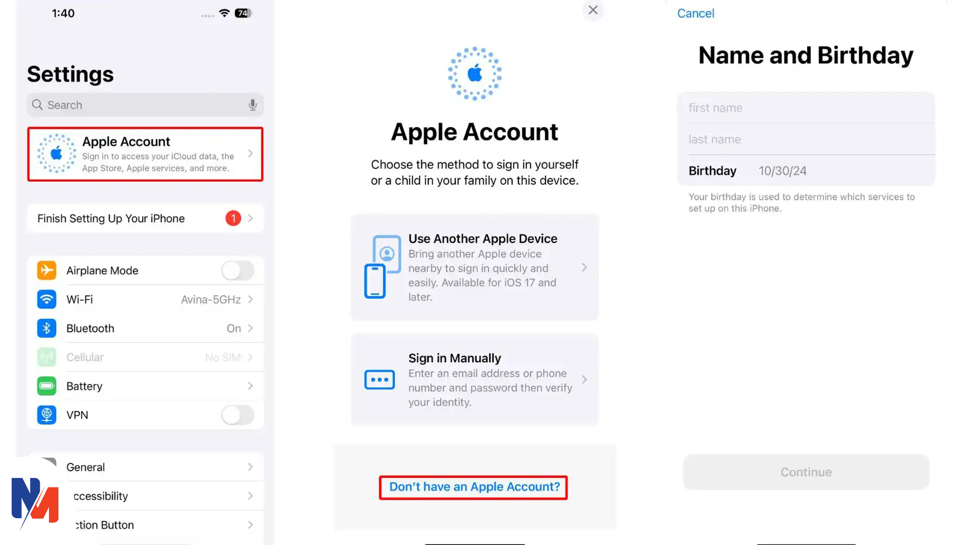 آموزش ساخت اپل آیدی؛ راهنمای ۰ تا ۱۰۰ ساخت Apple ID رایگان آموزش ساخت Apple ID در آیفون