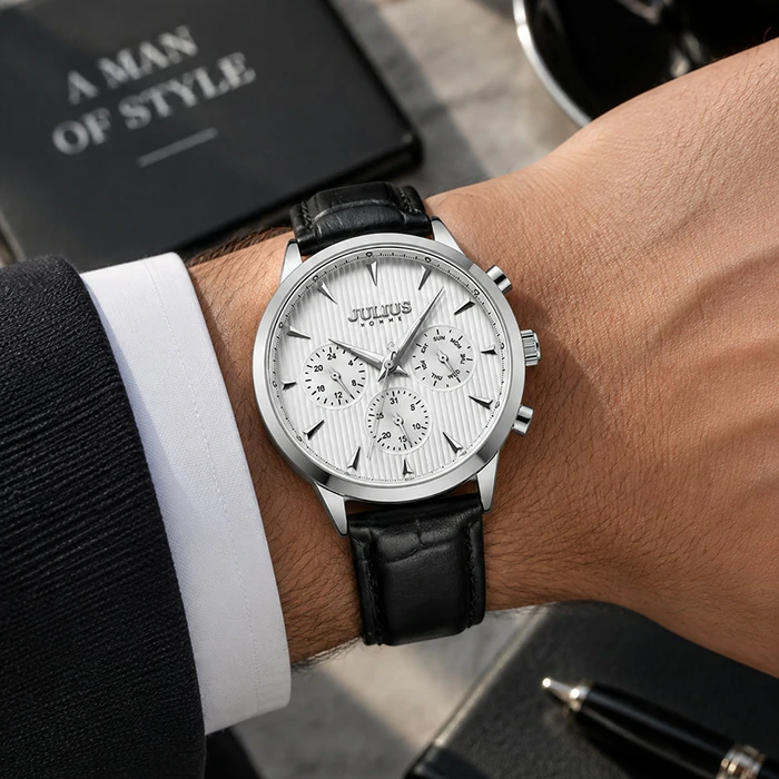 ساعت مچی مردانه جولیوس JULIUS JAH-107A