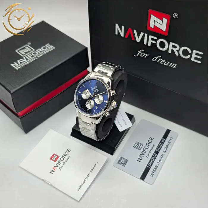ساعت مچی مردانه نیوی فورس NAVIFORCE NF8076 S/BE/S