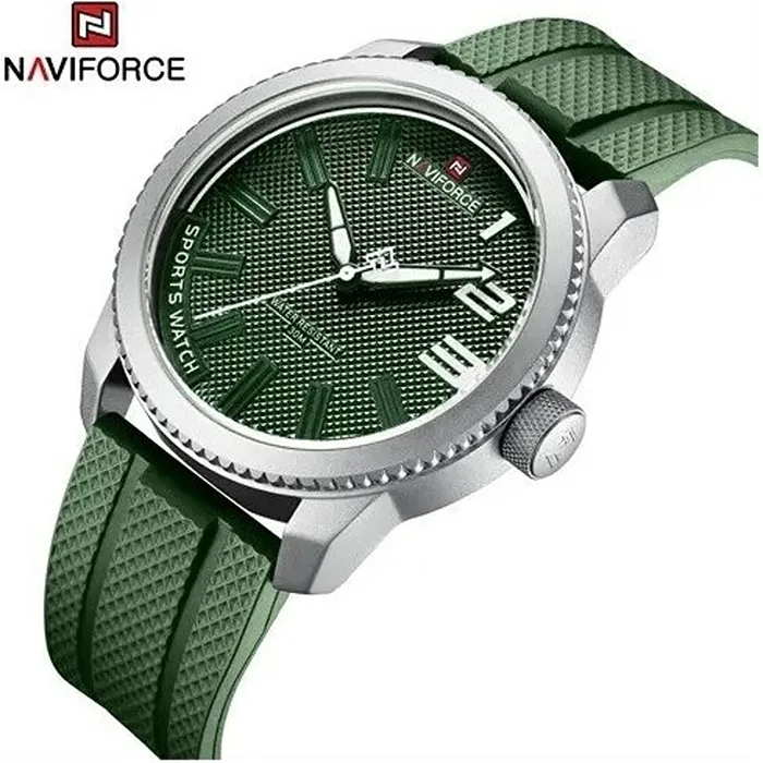 ساعت مچی مردانه نیوی فورس NAVIFORCE NF9202 S/W/GN