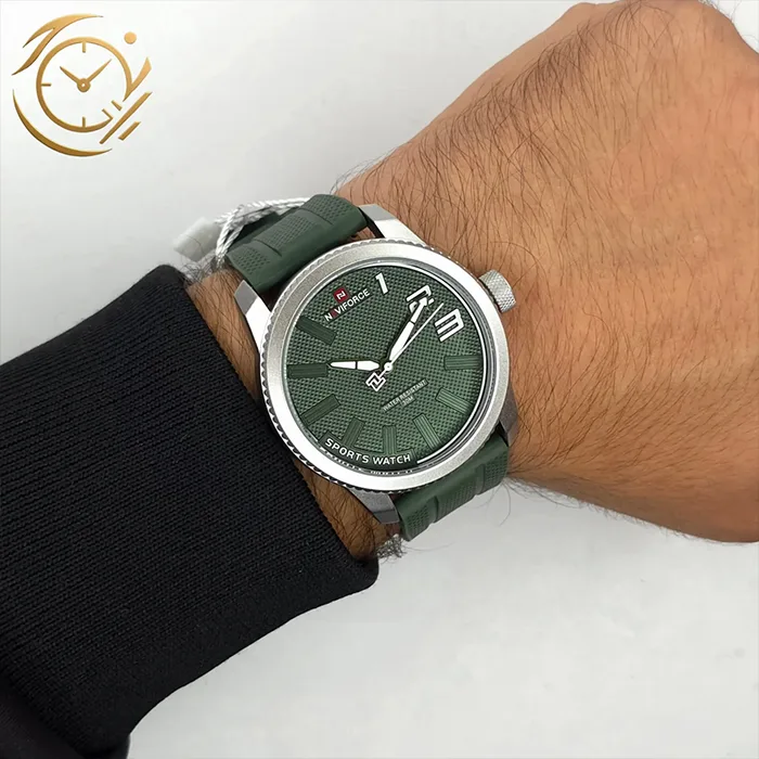 ساعت مچی مردانه نیوی فورس NAVIFORCE NF9202 S/W/GN