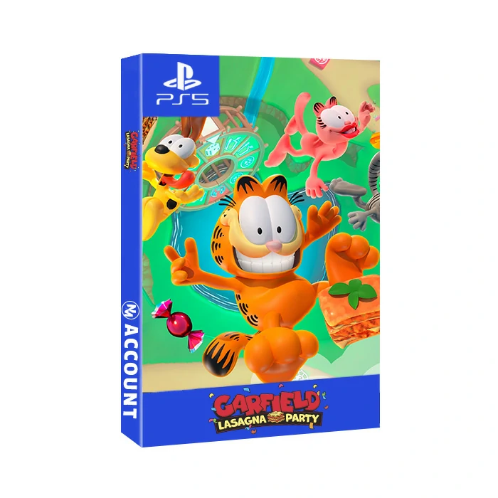 اکانت قانونی بازی Garfield Lasagna Party برای PS5