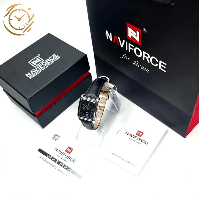 ساعت مچی زنانه نیوی فورس مدل NAVIFORCE NF5074 S/B