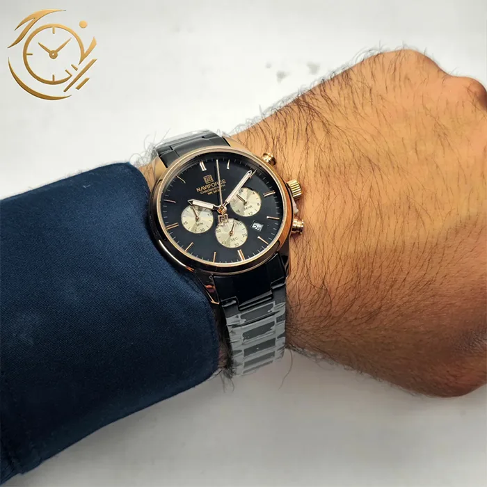 ساعت مچی مردانه نیوی فورس NAVIFORCE NF8076 RG/B/B