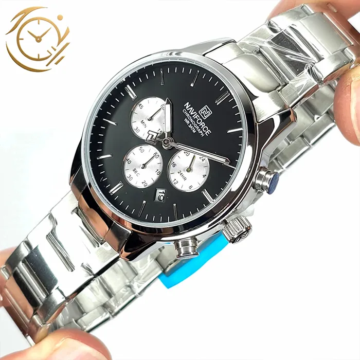 ساعت مچی مردانه نیوی فورس NAVIFORCE NF8076 S/B/S