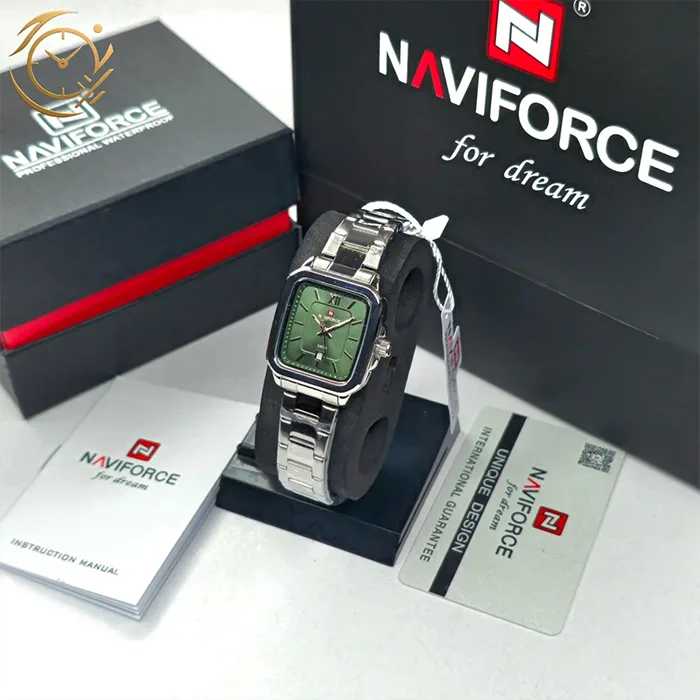 ساعت مچی زنانه نیوی فورس مدل NAVIFORCE NF9239 S/GN/S