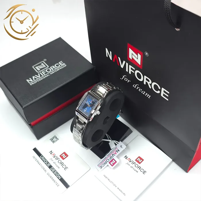 ساعت مچی زنانه نیوی فورس مدل NAVIFORCE NF9251 S/BE/S
