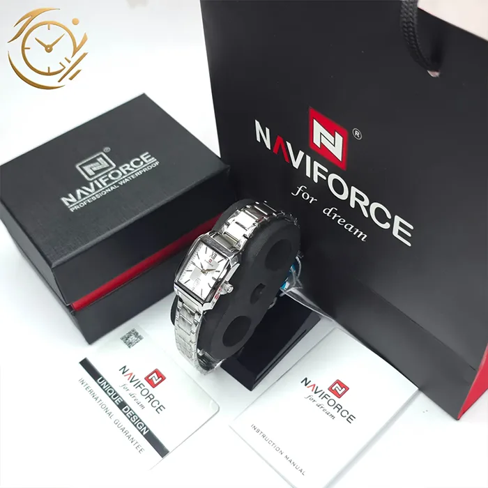 ساعت مچی زنانه نیوی فورس مدل NAVIFORCE NF9251 S/W/S