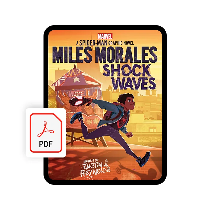کتاب الکترونیکی (PDF) Miles Morales: Shock Waves
