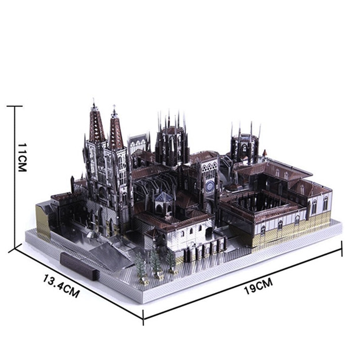 پازل فلزی سه بعدی Burgos Cathedral