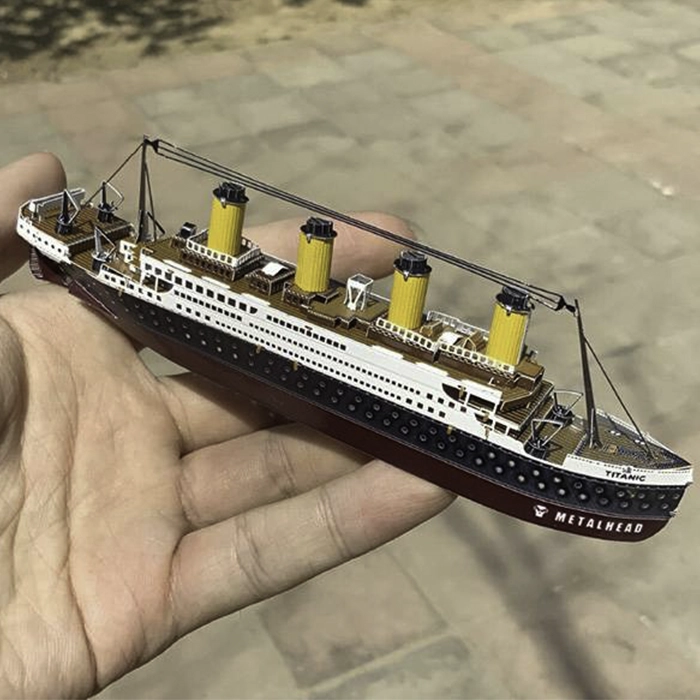 پازل فلزی سه بعدی Titanic