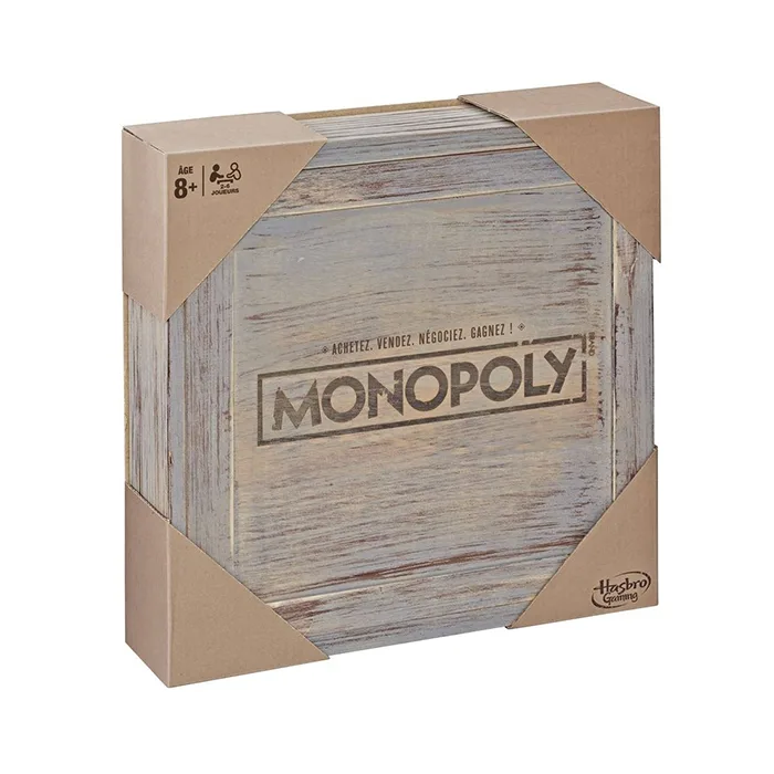 بازی خارجی مونوپولی چوبی monopoly wooden box (بردگیم)